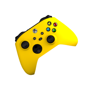 Yellow Gaming Controller